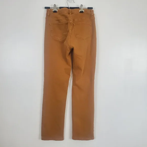 Dress barn straight leg brown pants - Picture 4 of 5